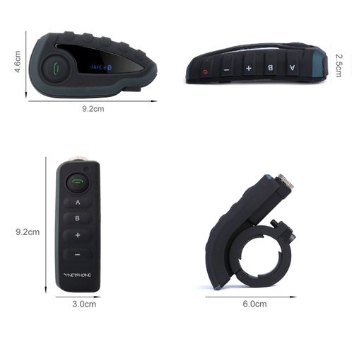 INTERKOM MOTOCYKLOWY VNETPHONE V8 BLUETOOTH NFC na Arena.pl