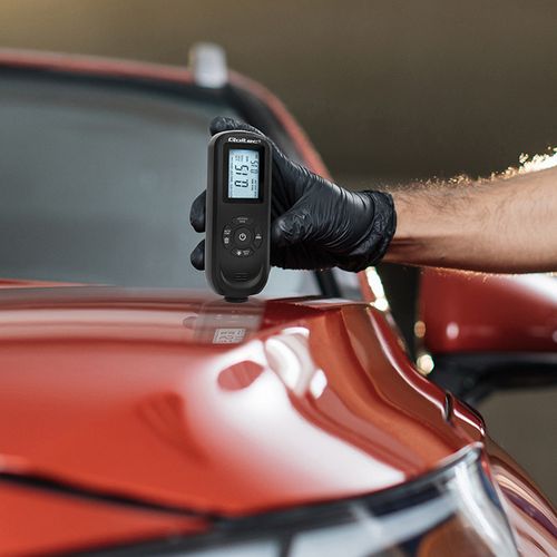Qoltec Miernik grubości lakieru z podświetlanym bocznym LCD  0 ~ 2000um na Arena.pl