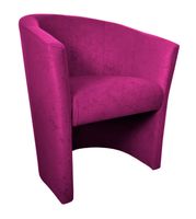 Fotel CLUB Mikrofaza 10 różowy