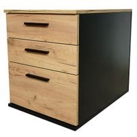 Kontener Jowisz Dąb Craft 3 szuflady MebleKreator