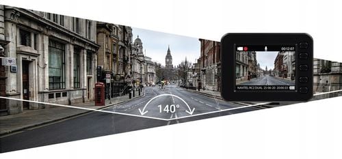 Wideorejestrator kamera samochodowa Navitel RC2 Dual Przód tył Full HD 2" na Arena.pl