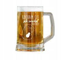 Kufel do Piwa Z GRAWEREM PREZENT WALENTYNKI 2019