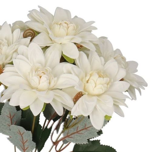 DALIA W BUKIECIE SZTUCZNE KWIATY JAK ŻYWE 42 CM DUŻY BUKIET GĘSTY na Arena.pl