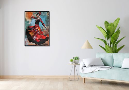 Plakat 64x90cm Taniec Flamenco na Arena.pl