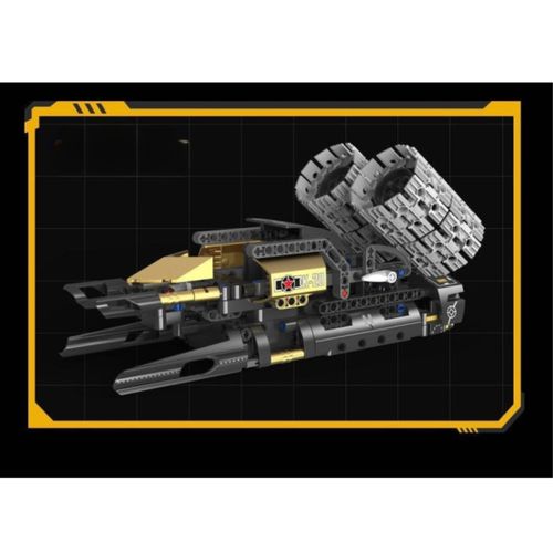 Robot z klocków 5w1 RC aplikacja STEAM wojskowy ROBOT zestaw dzieci 323el na Arena.pl