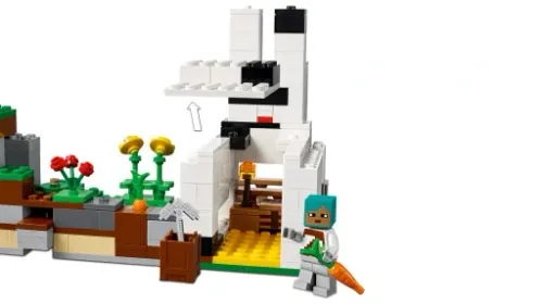 LEGO Minecraft Królicza farma 21181 na Arena.pl