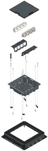 Efapel puszka podłogowa 16-modułowa 83008 cat na Arena.pl