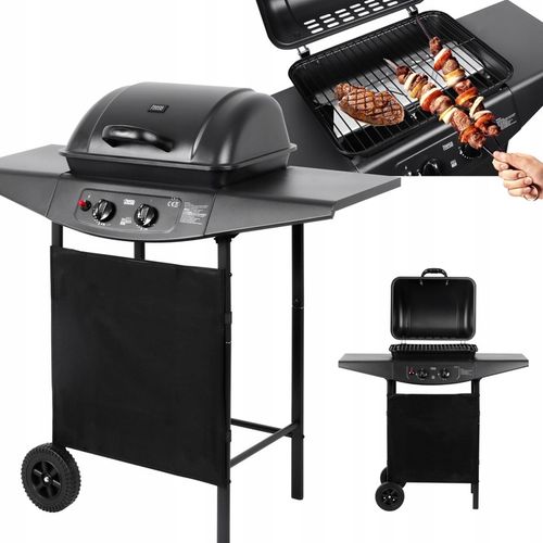 Grill gazowy Teesa BBQ 2000 2 palniki 5 kW TSA0080 na Arena.pl
