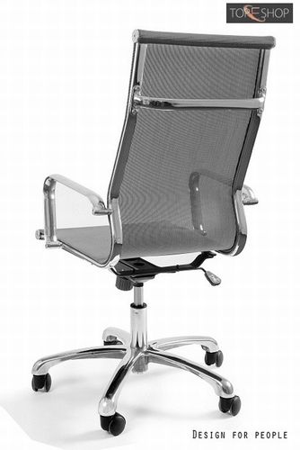 Fotel biurowy drafty szary na Arena.pl