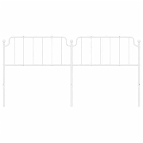 Metalowe wezgłowie, białe, 200 cm na Arena.pl