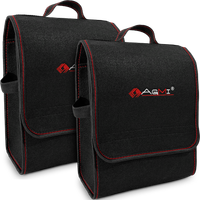 2X TORBA DO BAGAŻNIKA SAMOCHODU KUFER ORGANIZER ETUI RZEPY UCHWYTY MOCNA
