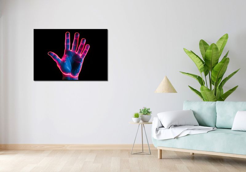 Plakat 100x70cm Dotyk Przyszłości zdjęcie 4