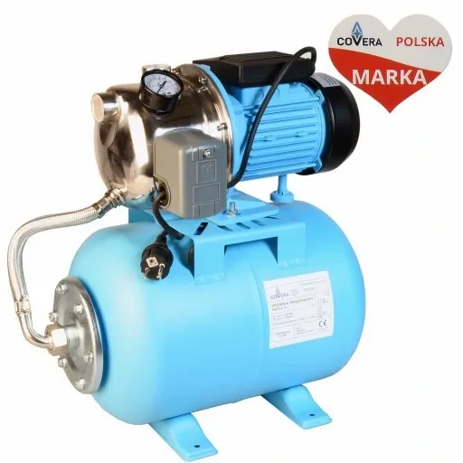 HYDROFOR 24L ZBIORNIK DO WODY POMPA HYDROFOROWA JS 1100 PEŁEN ZESTAW COVERA zdjęcie 1