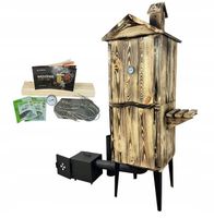 WĘDZARNIA DREWNIANA NAJWIĘKSZA WĘDZARNIA OGRODOWA NOWA ELITE 3.0 XXXL