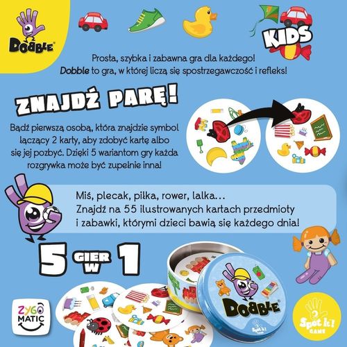 Gra Dobble Kids (Eco) na Arena.pl