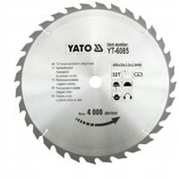 YATO TARCZA PIŁA TARCZOWA WIDIOWA DO CIĘCIA DREWNA 400X32TX30 MM YT-6085