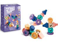 DLA MALUCHA  ZESTAW KLOCKÓW MIĘKKIE FIGURY GEOMETRYCZNE