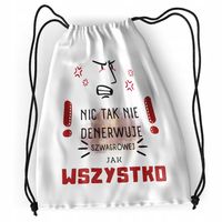 Plecak Dla Szwagrowej Sportowy Szkolny Worek Torba Z Nadrukiem Ze Zdjęciem