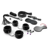 master & cummander zestaw akcesoriow bondage 11 elementow czarny