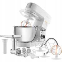 ROBOT KUCHENNY PLANETARNY SENCOR 1000 W Z MASZYNKĄ DO MIĘSA Z 4 NASADKAMI