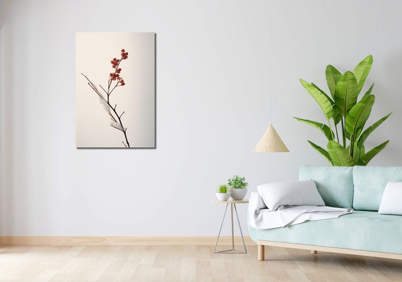 Obraz 60x90cm Subtelna Siła Zimy zdjęcie 2