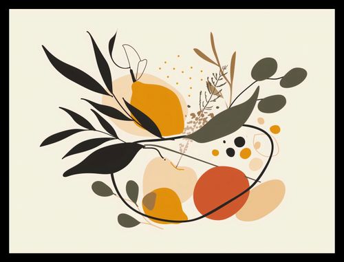 Plakat 40x30cm Botaniczny Wir na Arena.pl