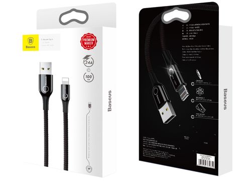 BASEUS KABEL USB LIGHTNING LED IPHONE 5 6-S 7 8 X na Arena.pl