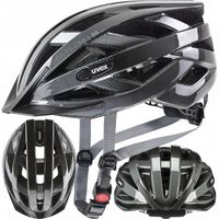 KASK UVEX AIR WING M 52-57CM CZARNY POŁ.