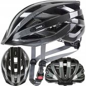KASK UVEX AIR WING M 52-57CM CZARNY POŁ.