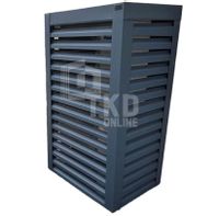 Osłona pompy ciepła 90x50x180 cm antracyt  TKD192