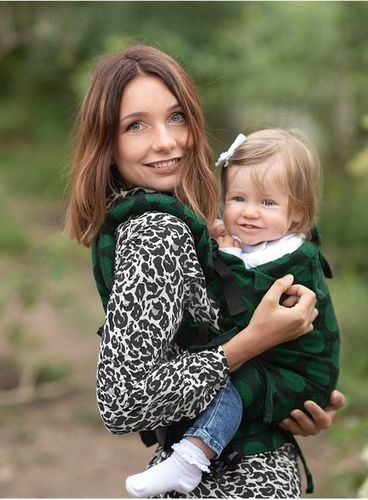 Nosidełko Kinder Hop Multi Soft: Dots Green Regulowane na Arena.pl