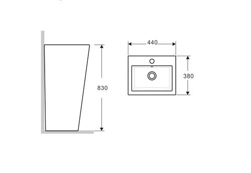 Umywalka Ceramiczna Daria na Arena.pl