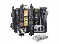 Zestaw Survivalowy Wojskowy Survival Niezbędnik do Przeżycia 32w1