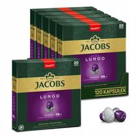 Kapsułki Jacobs Lungo 8 Intenso do Nespresso(r)* 6x 20 szt, 120 kaw