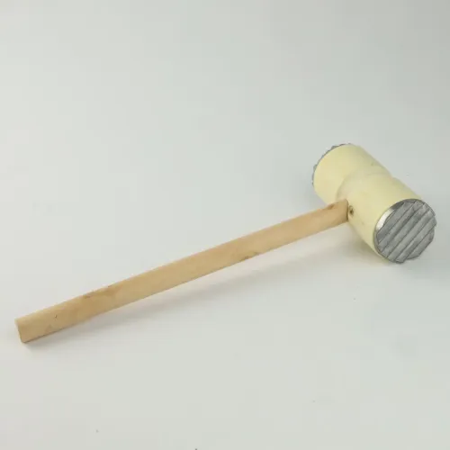 TŁUCZEK DO MIĘSA DREWNIANY DWUSTRONNY SOLIDNY MŁOTEK OKUTY KOTLETY na Arena.pl