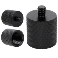 adapter tuleja redukcja 5/8" na 1/4" statywowa czarna statyw lampy 26 mm