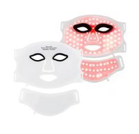 Masażer LED do twarzy i szyi z 7 kolorami światła terapeutycznego