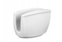 SERWETNIK PORCELANOWY BIAŁY LUBIANA VICTORIA 10 CM X 6 CM