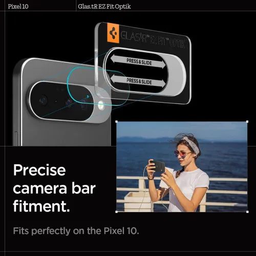 osłona aparatu spigen optik glas.tr camera protector 2-pack na google na Arena.pl