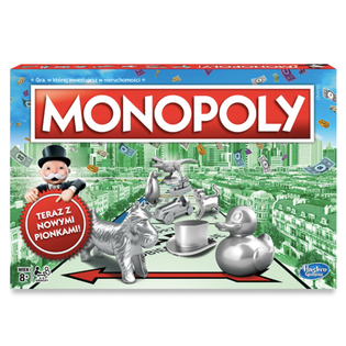 Gra Hasbro - Monopoly Standard classic Nowe figurki C1009
