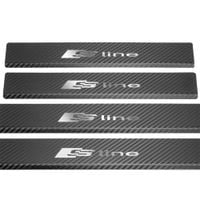 Listwa progowa AUDI A7 4G9 SLINE Stal nierdzewna 304 carbon 4szt