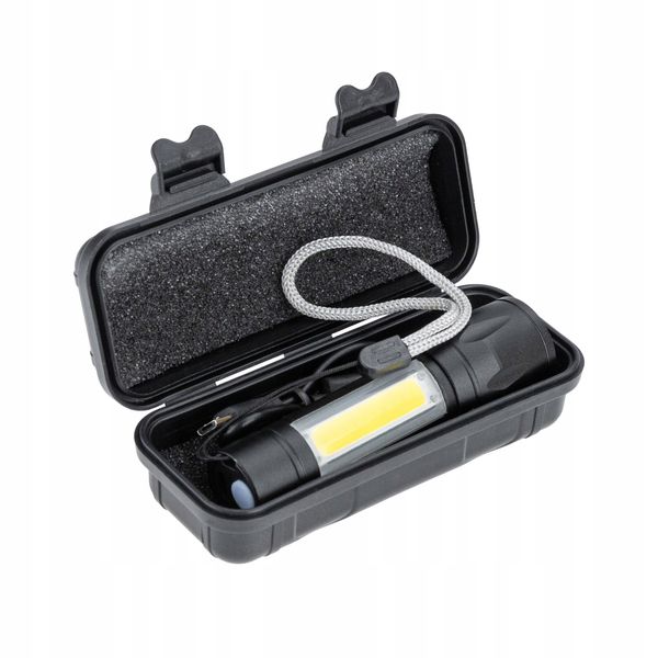 Latarka taktyczna LED + etui VERGIONIC zdjęcie 5