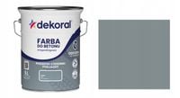 DEKORAL AKRYLIT B - ANTYPOŚLIZGOWA FARBA DO BETONU 5L - SZARY MAT