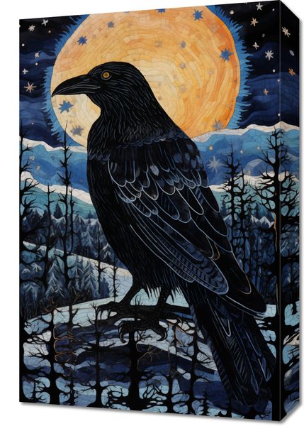 Obraz 40x60cm Kruczy Mąciciel zdjęcie 1
