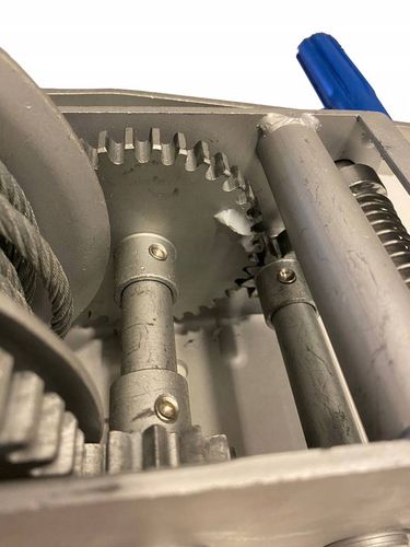 WYCIĄGARKA LINOWA RĘCZNA 2000kg WCIĄGARKA Z KORBĄ na Arena.pl