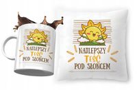 Zestaw Dla Teścia Poduszka + Kubek Prezent Z Nadrukiem Ze Zdjęciem
