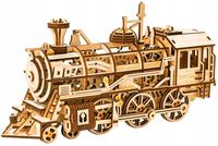 Drewniany Model Robotime Puzzle 3d Lokomotywa