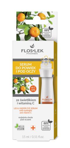 FLOSLEK Oczy Serum do powiek i pod oczy ze świetlikiem i witaminą C 15 ml na Arena.pl