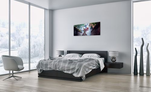 Obraz Na Płótnie - Chiny Taniec - 100X40 Cm - Ab100X40-4116 na Arena.pl