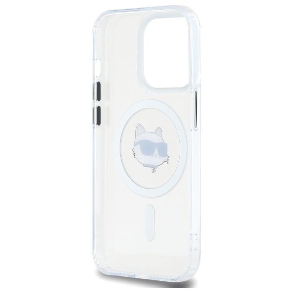 Etui Karl Lagerfeld do iPhone 14 Pro, Biały, MagSafe zdjęcie 7